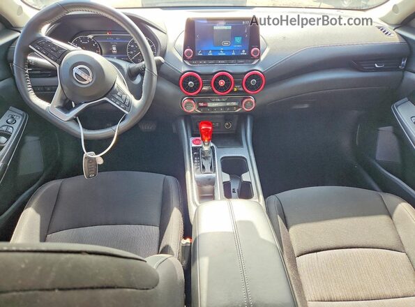 3N1AB8CV5SY257932 2025 NISSAN SENTRA Black ხელსაწყოთა პანელის ხედი