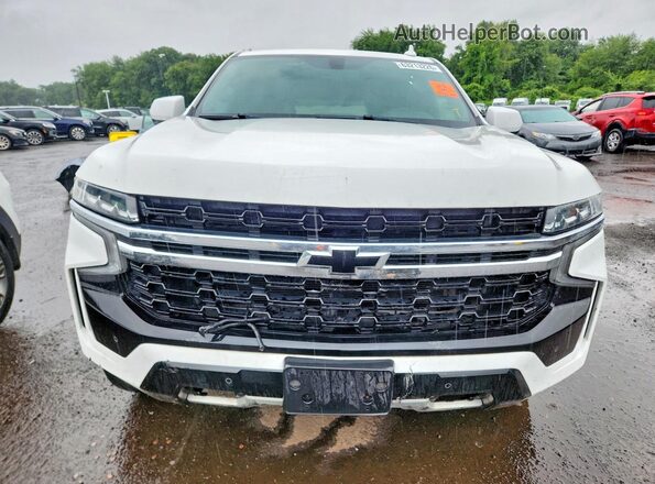 1GNSCLED6NR247787 2022 CHEVROLET TAHOE White Вид ззаду