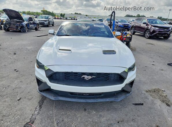 1FATP8UHXL5112812 2020 FORD MUSTANG White Հետևի տեսք