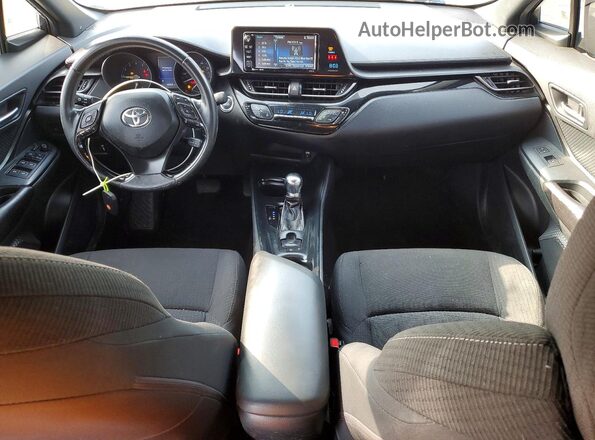 NMTKHMBX9JR056647 2018 TOYOTA C-HR Silver Вид щитка приладів