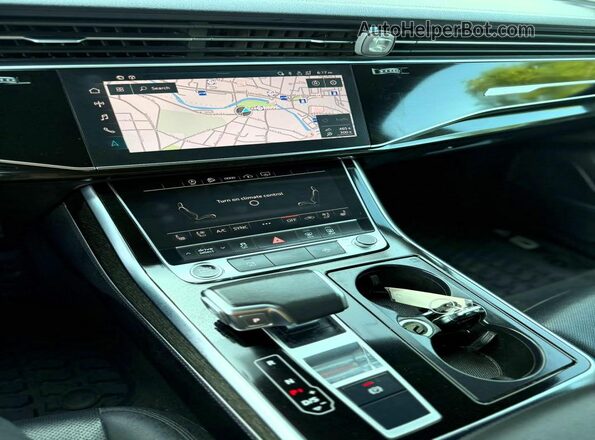 WA1LXBF78PD011866 2023 AUDI Q7 Black Вид щитка приладів