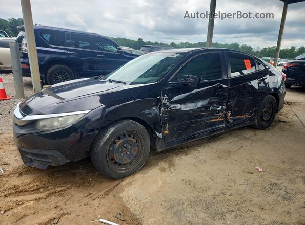 2HGFC2F59JH536170 2018 HONDA CIVIC Black Tył lewy