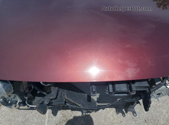 3N1AB8CV9SY278511 2025 NISSAN SENTRA Burgundy Շարժիչի բաժամունքի տեսք