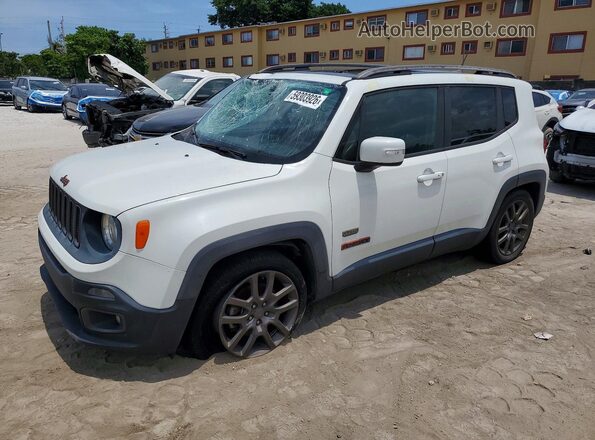 ZACCJABT2GPD02952 2016 JEEP RENEGADE White უკანა მარცხენა