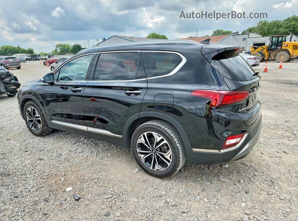 5NMS53AA9LH248917 2020 HYUNDAI SANTA Черный Задняя правая четверть