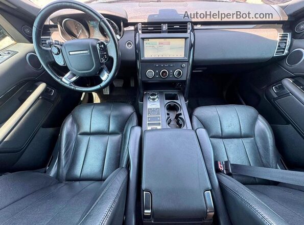 SALRG2RV0L2427595 2020 LAND ROVER DISCOVERY Black უკანა სავარძლების ხედი