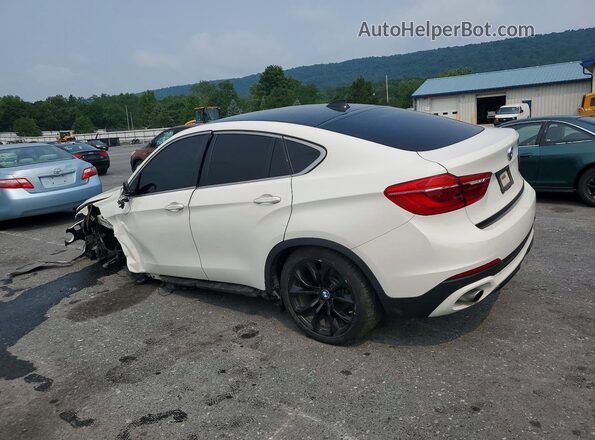 5UXKU2C56G0N83988 2016 BMW X6 White Задня ліва чверть