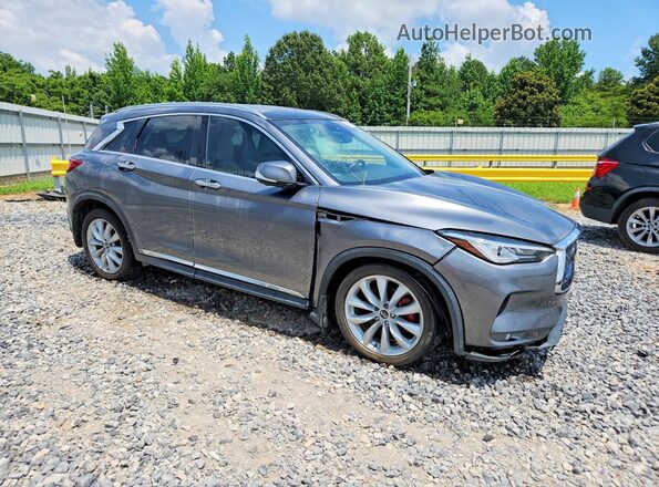 3PCAJ5M19KF125679 2019 INFINITI QX50 Gray Դիմացի տեսք