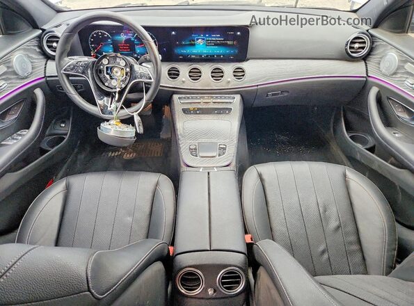 W1KZF8EB0MA876636 2021 MERCEDES-BENZ E Silver ხელსაწყოთა პანელის ხედი