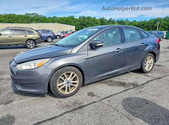 1FADP3F26HL293622 2017 FORD FOCUS Gray Задня ліва чверть