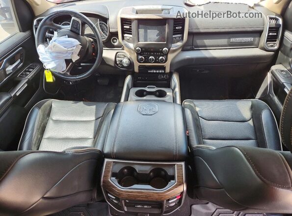 1C6SRFJT6KN623808 2019 RAM 1500 Burgundy Вид щитка приладів