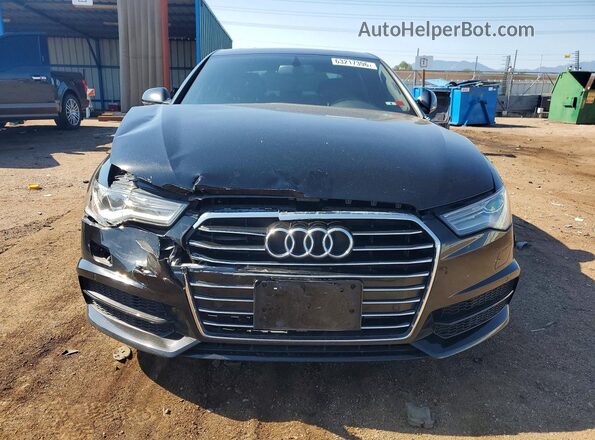 WAUC8AFC5JN047068 2018 AUDI A6 Black Widok z tyłu