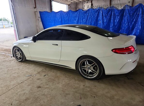 WDDWJ6EB4JF625851 2018 MERCEDES-BENZ C-CLASS White უკანა მარჯვენა