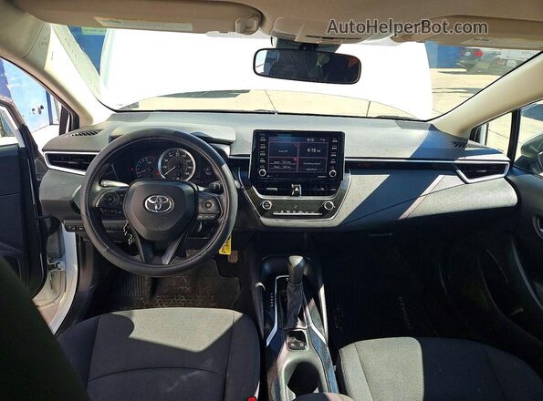 5YFEPMAE1MP166249 2021 TOYOTA COROLLA White Vista de los asientos traseros