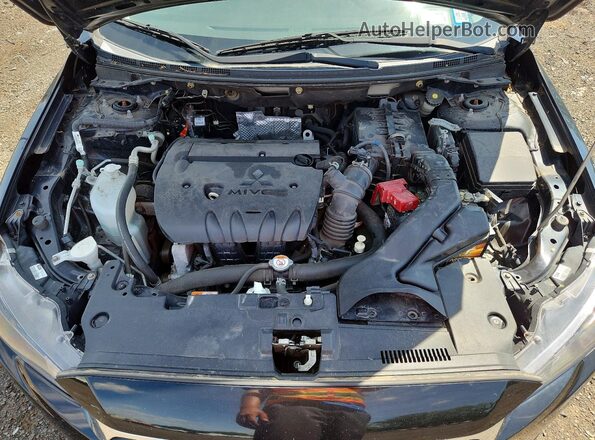 JA32U2FU8GU008027 2016 MITSUBISHI LANCER Black Engine compartment view