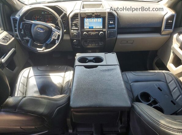 1FTEW1EG0JFB05538 2018 FORD F150 Black Սարքավորումների վահանակի տեսք