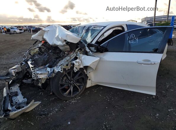 2HGFC2F83KH526214 2019 HONDA CIVIC White Задня ліва чверть