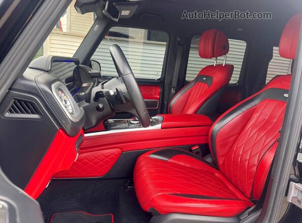 WDCYC6BJ0KX322743 2019 MERCEDES-BENZ G-CLASS Black Rear seats view