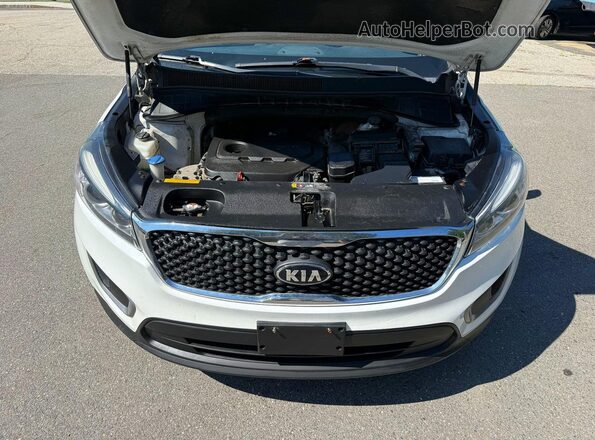 5XYPGDA33HG329369 2017 KIA SORENTO Белый Вид панели приборов
