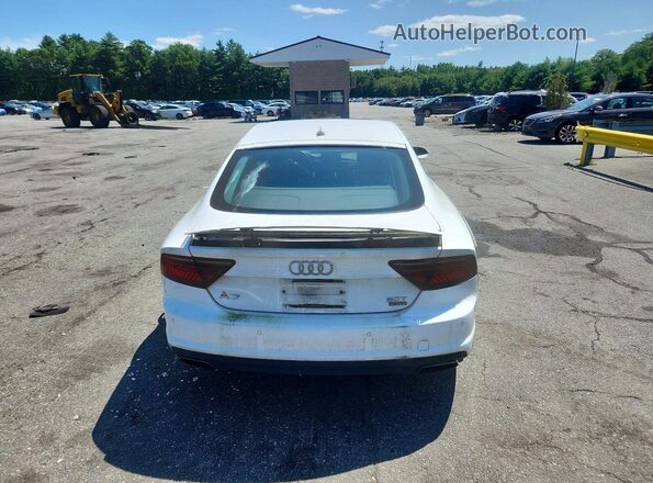 WAU2GAFCXGN005437 2016 AUDI A7 White Вид салону спереду
