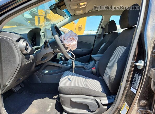 KM8K2CAB3PU013540 2023 HYUNDAI KONA Black Vista del salpicadero