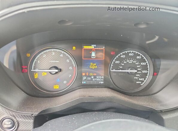 JF2SKADC3LH535733 2020 SUBARU FORESTER Gray Вид задніх сидінь