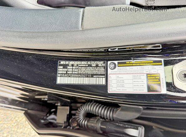 W1K6G7GB8MA052715 2021 MERCEDES-BENZ S Black Widok tylnych siedzeń