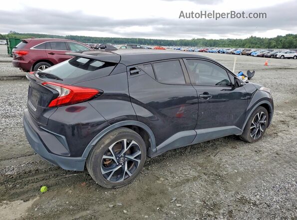 NMTKHMBX2KR075462 2019 TOYOTA C-HR Black Delantero derecho