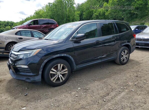 5FNYF6H7XGB044783 2016 HONDA PILOT Черный Задняя левая четверть