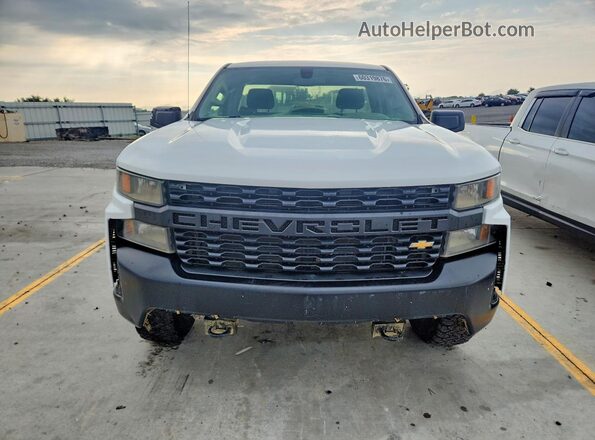 3GCNYAEF9LG322346 2020 CHEVROLET SILVERADO White უკანა ხედი