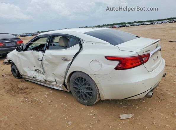 1N4AA6AP9HC395327 2017 NISSAN MAXIMA Белый Задняя правая четверть