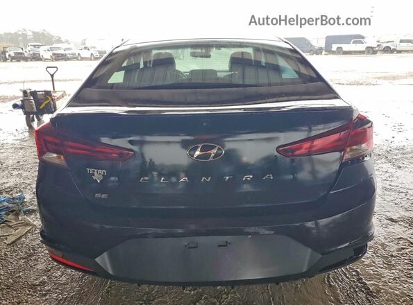 KMHD74LF4LU999638 2020 HYUNDAI ELANTRA Black წინა სალონის ხედი