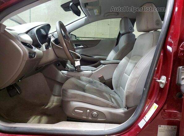 1G1ZE5ST0GF206917 2016 CHEVROLET MALIBU Burgundy Dashboard view
