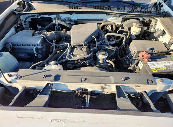 5TFRX5GN4GX060964 2016 TOYOTA TACOMA White ძრავის განყოფილების ხედი