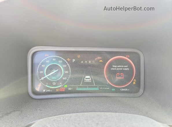 KM8K23AGXPU190906 2023 HYUNDAI KONA Белый Вид задних сидений