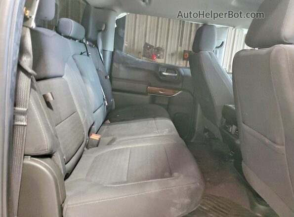 1GCPYFED2MZ379381 2021 CHEVROLET SILVERADO Charcoal უკანა სავარძლების ხედი