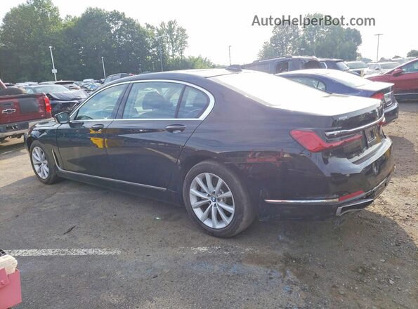 WBA7T2C04LGF96819 2020 BMW 7 SERIES Black Rear right