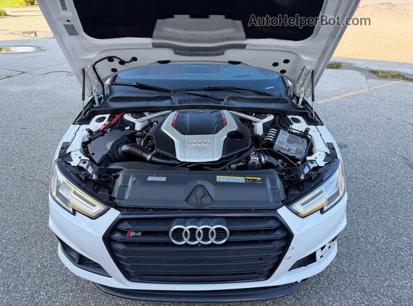 WAUC4AF41KA053138 2019 AUDI S4 White Սալոնի դիմացի տեսք