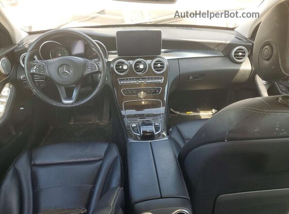 WDDWF4KB8GR128075 2016 MERCEDES-BENZ C-CLASS Silver Вид щитка приладів