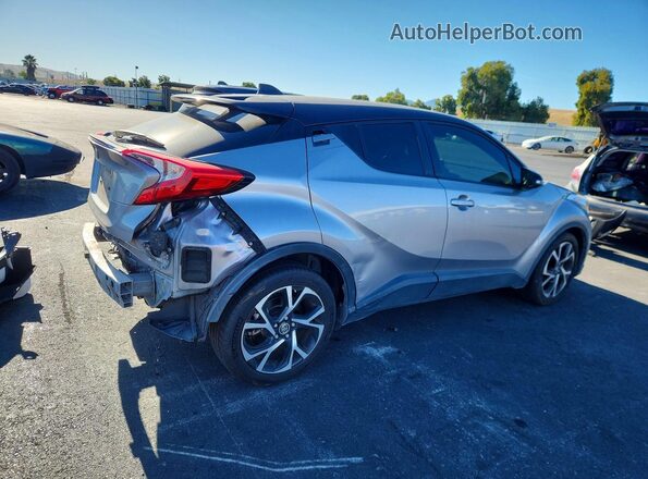 JTNKHMBX3K1022389 2019 TOYOTA C-HR Silver Առջևի աջ