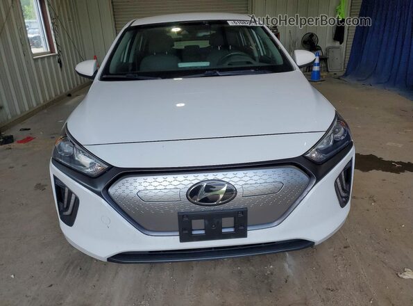 KMHC75LJ0MU077956 2021 HYUNDAI IONIQ Белый Вид сзади