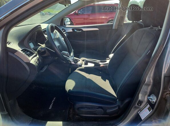 3N1AB7AP0HY282874 2017 NISSAN SENTRA Серый Вид панели приборов