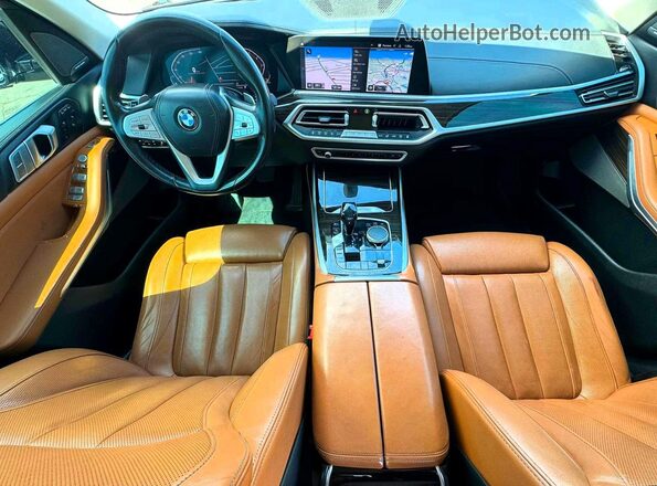 5UXCW2C02L9B52589 2020 BMW X7 Черный Вид щитка приборов