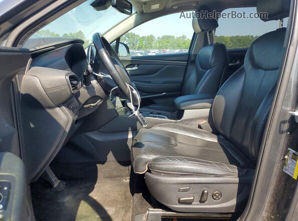 5NMS5CADXLH257667 2020 HYUNDAI SANTA FE Black Dashboard view