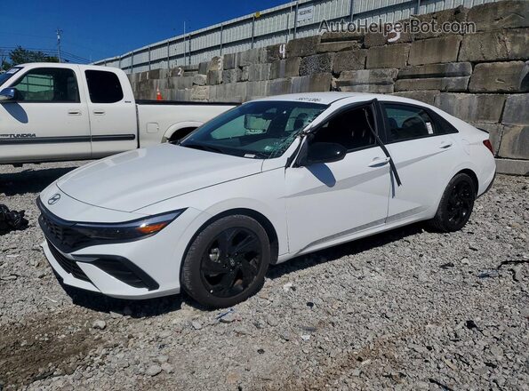 KMHLM4DG1TU125257 2026 HYUNDAI ELANTRA White Задня ліва чверть