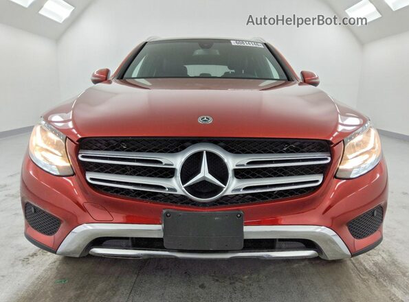 WDC0G4JBXJV097838 2018 MERCEDES-BENZ GLC-CLASS Красный Вид сзади