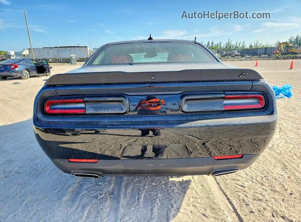 2C3CDZGG8LH155778 2020 DODGE CHALLENGER Black Front interior view