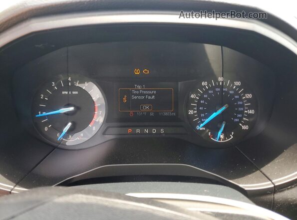 2FMPK3G94GBC40431 2016 FORD EDGE Синий Вид задних сидений