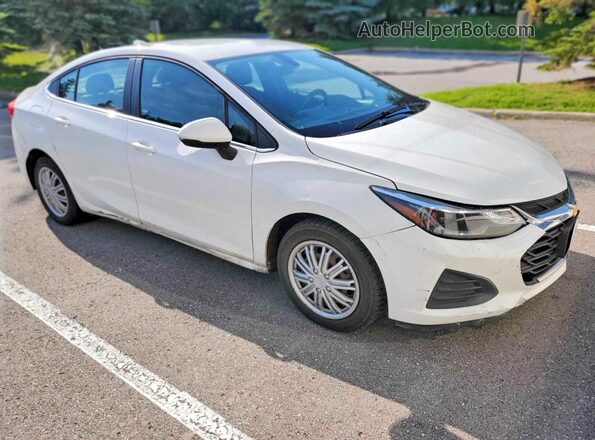 1G1BE5SM8K7147452 2019 CHEVROLET CRUZE White უკანა მარცხენა