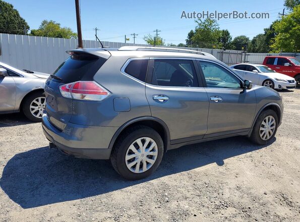 JN8AT2MV5GW132373 2016 NISSAN ROGUE Серый Передняя правая четверть